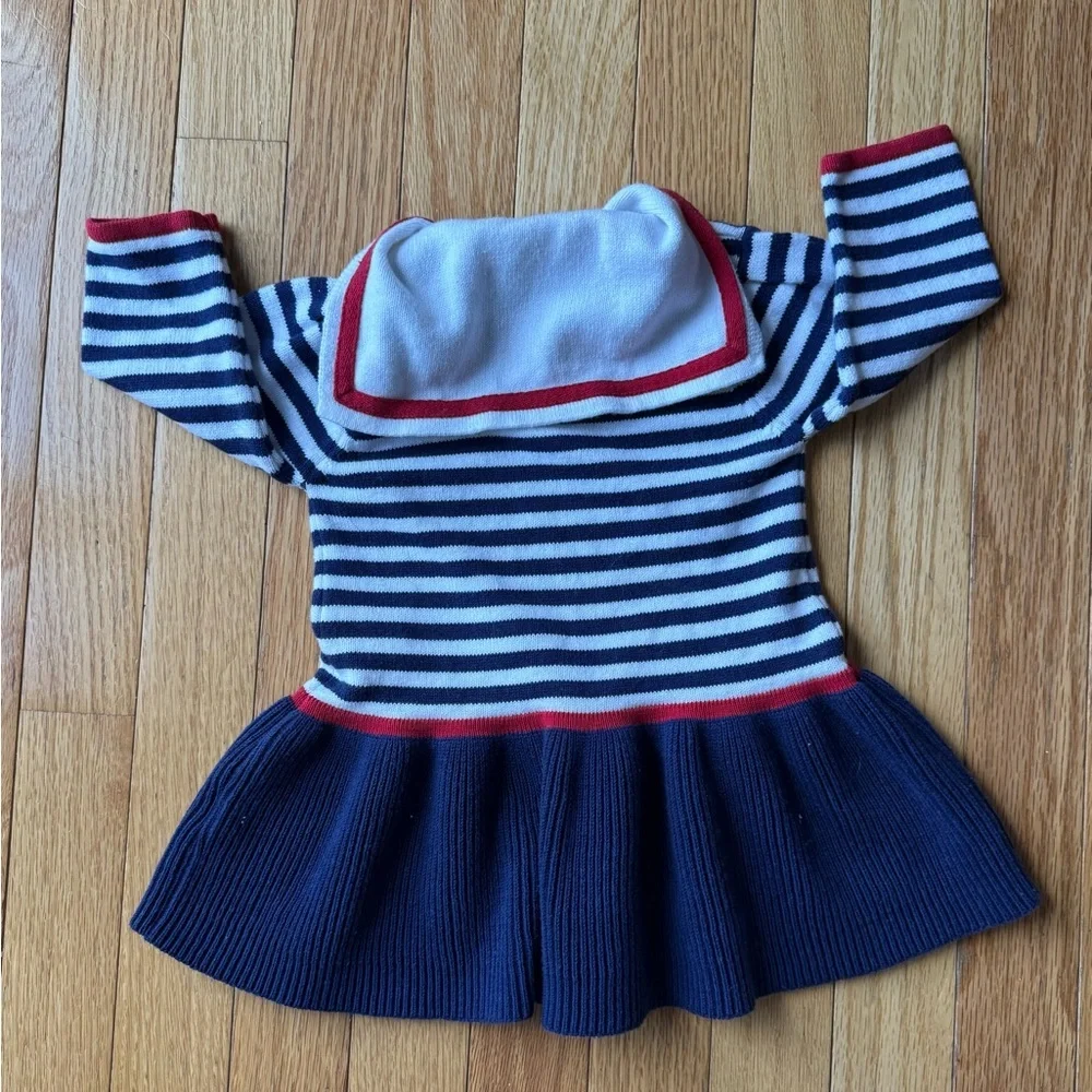 Vintage Heartstrings Nautical Dress (18m)